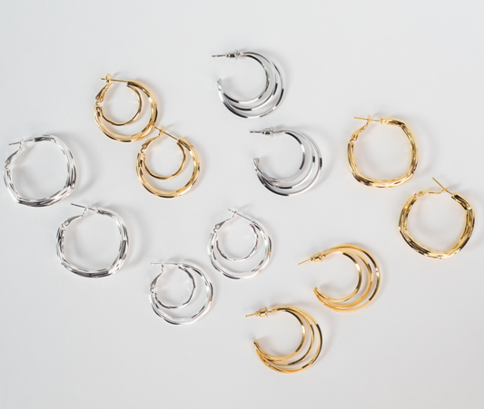 Elegant Adornments: Choosing the Perfect Gold and Silver Earrings