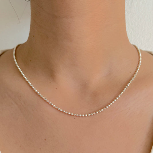 9CT ROSE GOLD 2mm Flat Trace Bead Chain Necklace Womens 16 18 20 22 24 New £119.90 9CT ROSE GOLD 2mm Flat Trace Bead Chain Necklace Womens 16 18 20 22 24 New £119.90