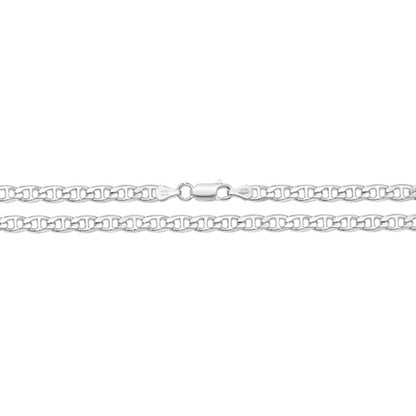 925 Sterling Silver Anchor Heavy Gent's Chain - jewellerysavers